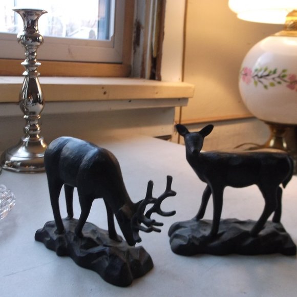 cast iron deer
